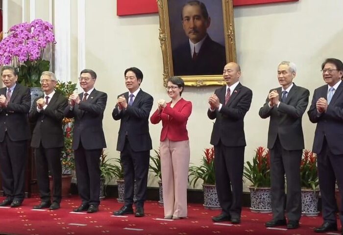 與五院院長茶敘　賴總統：為國家人民邁出第一步