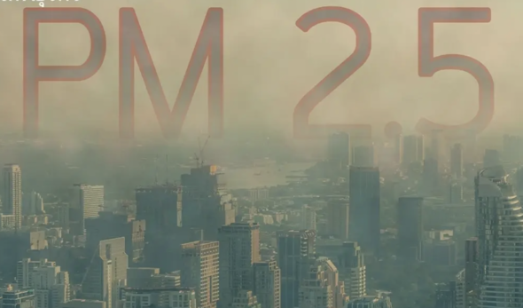 泰19府PM2.5超標　東北空污升溫