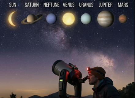 6大行星傍晚排隊現身　3月3日再迎月全食