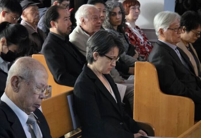 赴義光教會追思　蕭副總統：認識真相守護台灣未來