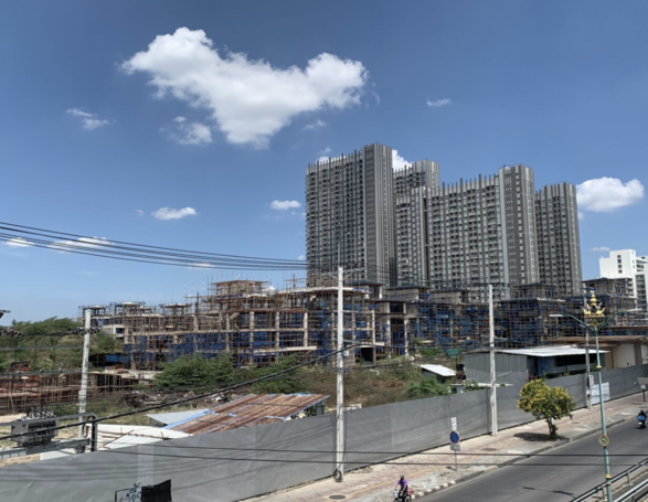 中國資本豪宅案停擺　機場水門地段成閒置工地