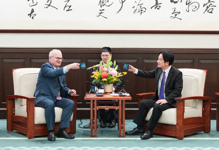 接見美半導體產業訪團　總統：強化合作領航AI時代