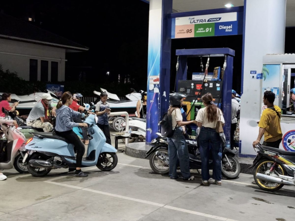 蘇梅島掀搶油潮　憂中東衝突推升油價