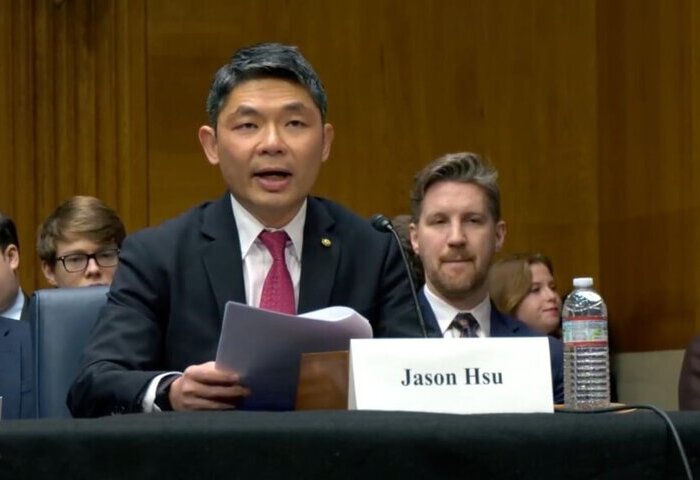 許毓仁美國國會作證　籲朝野團結立院通過國防預算