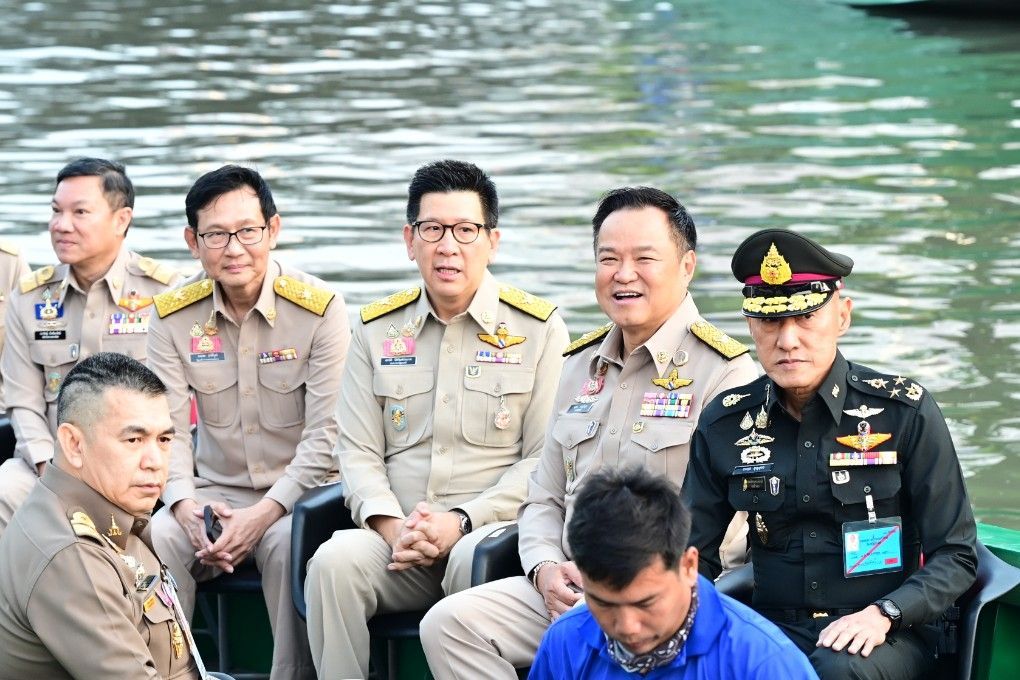 王室秘書與總理視察　曼谷運河整治