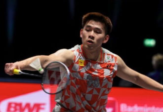 維提讚不敵林俊易　全英男單止步四強