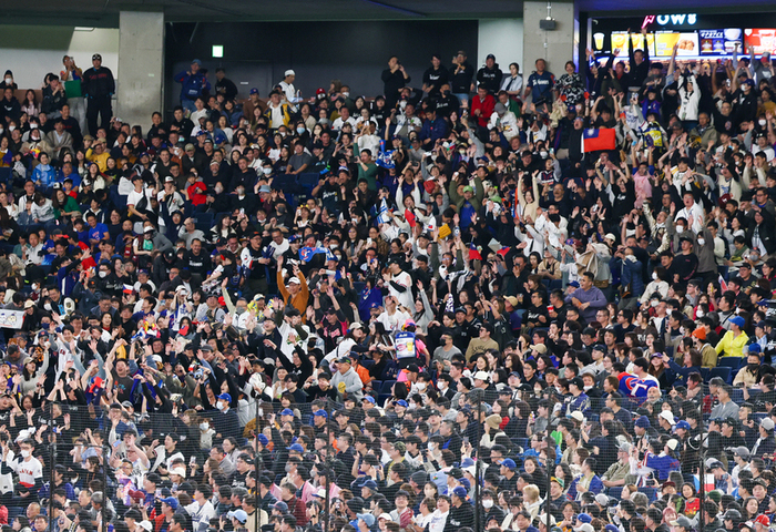 大聯盟官網記者看台灣球迷熱情：點亮東京巨蛋