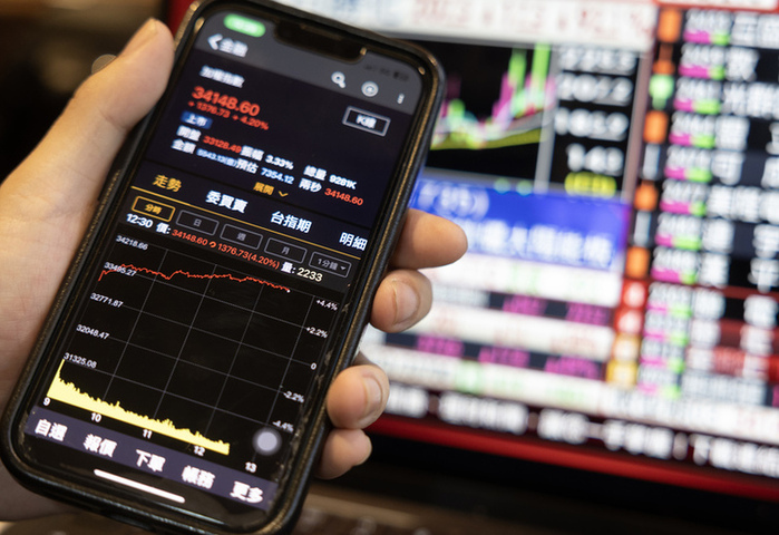 台股強彈1342點史上第2大漲點　台積電勁揚90元