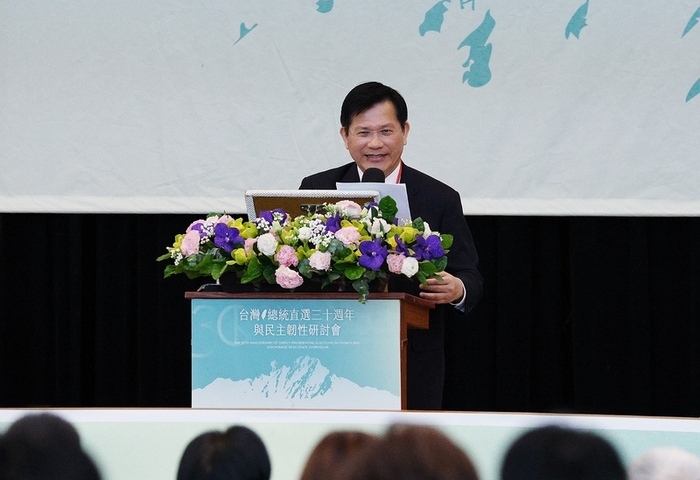 總統直選30年　林佳龍：奠定以台灣為主體國家體制