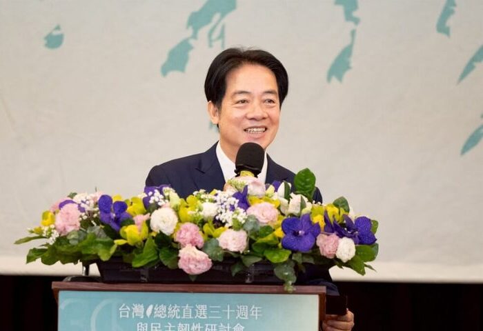 總統：不管中國壓力有多大　台灣民主永遠不走回頭路