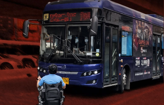 電公車拒載輪椅族　泰掀運輸平權爭論
