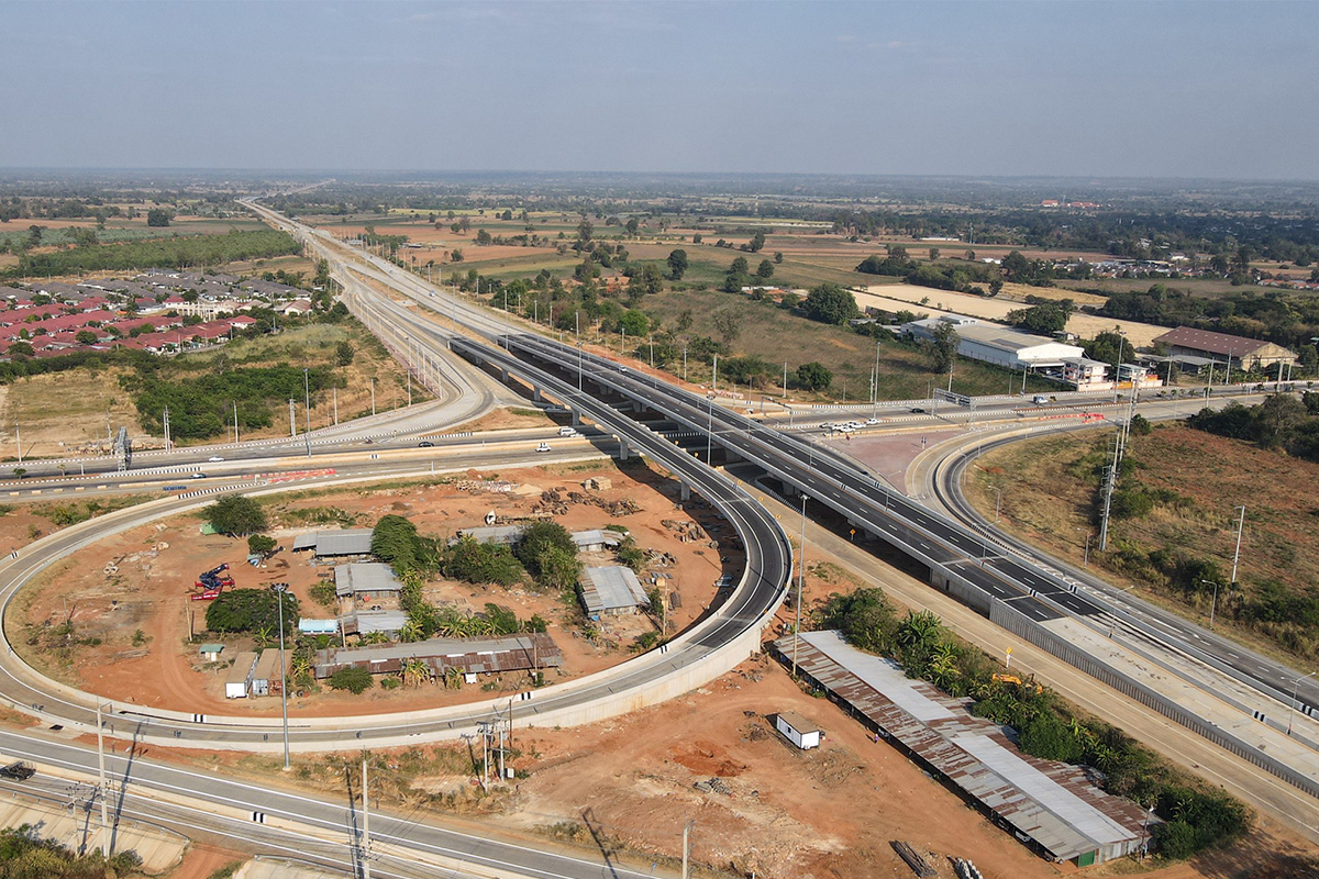 呵叻立體交叉完工　交通物流改善