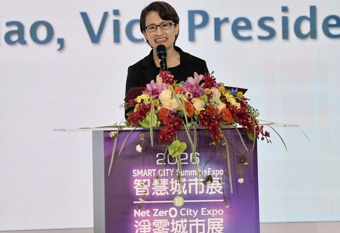 智慧城市展登場　蕭美琴：展示台灣軟實力