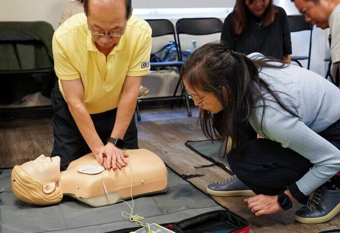 強化社會韌性　策進會巡迴辦港澳人士CPR訓練