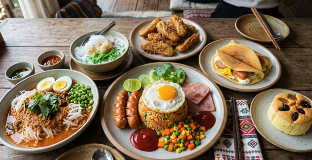 美式炒飯與東京捲　異國名稱在地泰味