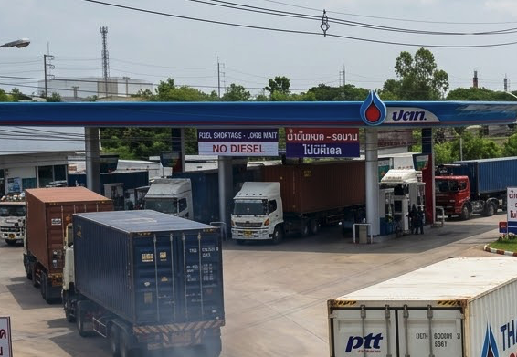 南部物流受油荒衝擊　業者警告恐停運