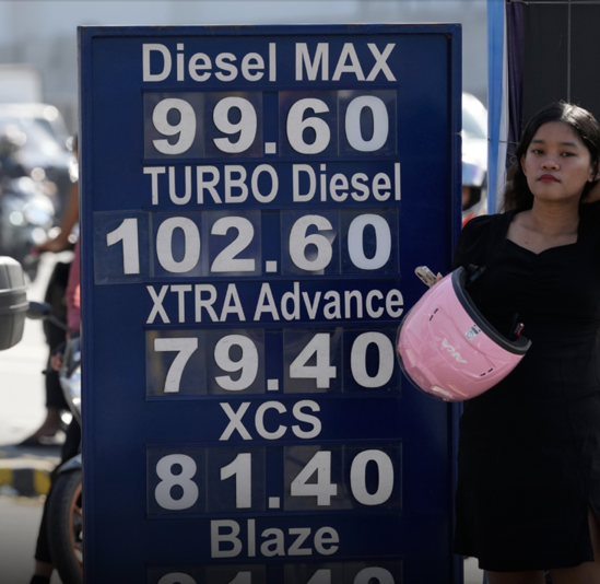 油價上揚壓力增　菲允低規燃料暫時使用