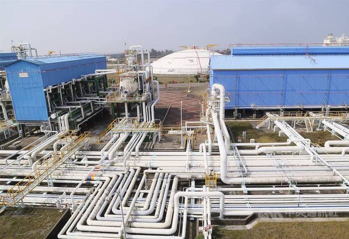 經部：天然氣5月已完成調度　6月增加非中東氣源