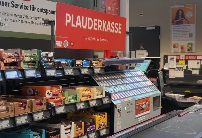 德國超市聊天收銀台　「慢結帳」助力對抗孤獨感