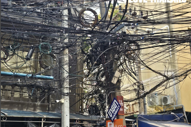 曼谷整頓空中電纜　地下化工程推動至2032年