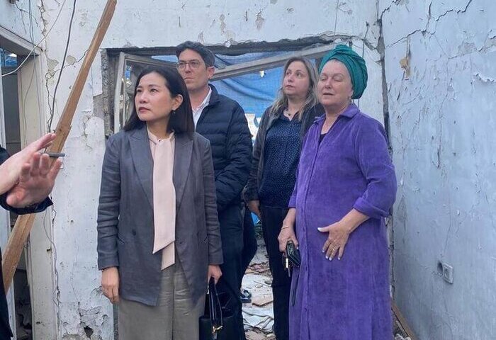 以色列城市遭伊朗飛彈攻擊　駐以代表傳遞台灣關懷