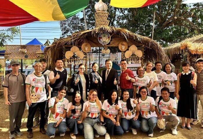 菲律賓大蒜節　展現台日菲農業技術合作成果