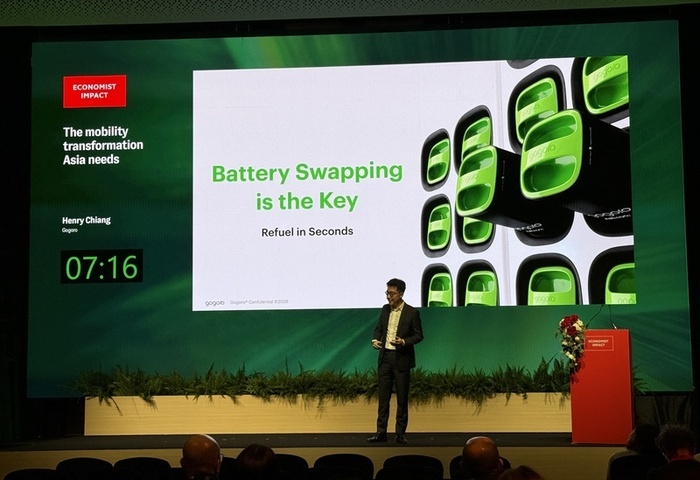 Gogoro曼谷分享電池交換模式　台灣能源轉型登國際