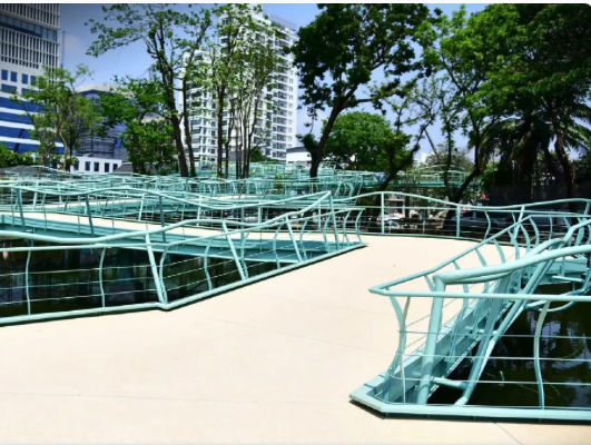 曼谷綠橋將啟用　串聯兩大公園跑步動線