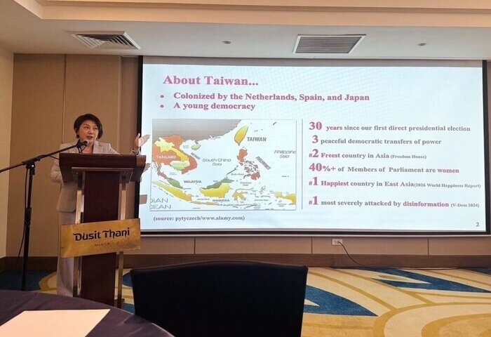 范雲赴馬尼拉演說　訴求亞洲國家團結抗中