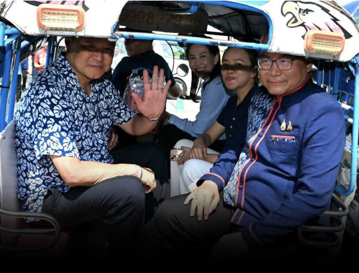 阿努廷示範共乘減油耗　推動行為節能政策