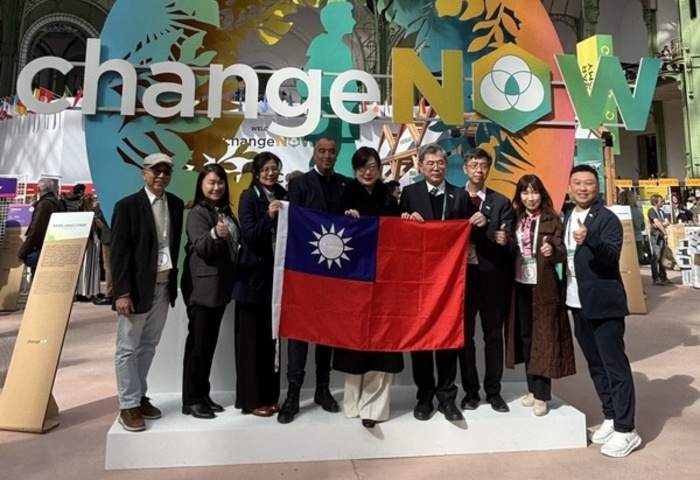 巴黎永續解方峰會首設台灣館　為保護海洋環境提案