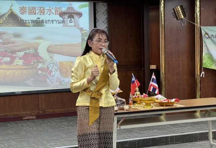 迎泰國潑水節　新住民吳佩玲分享「三不」習俗