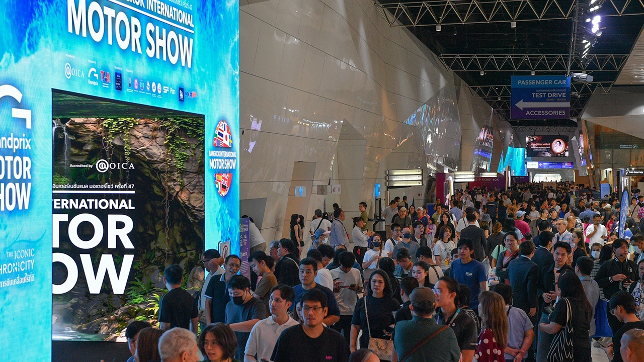 曼谷車展成交13萬輛　電動車帶動市場回溫