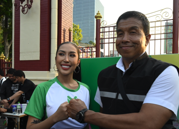 曼谷啟用有氧舞台　達達帶動全民運動