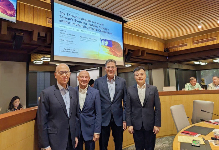 談台灣關係法47週年　李大維：台美關係遠勝從前
