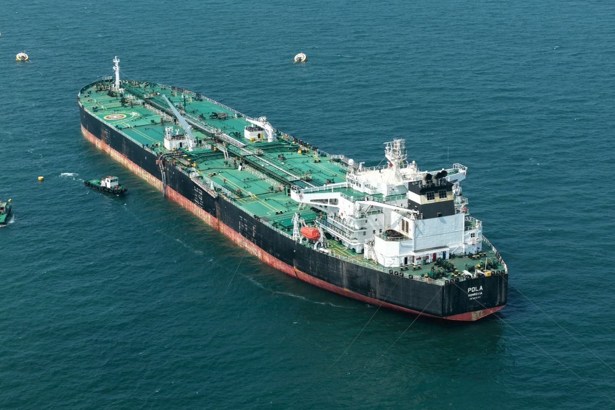 中東原油抵泰卸載　泰強化能源供應鏈