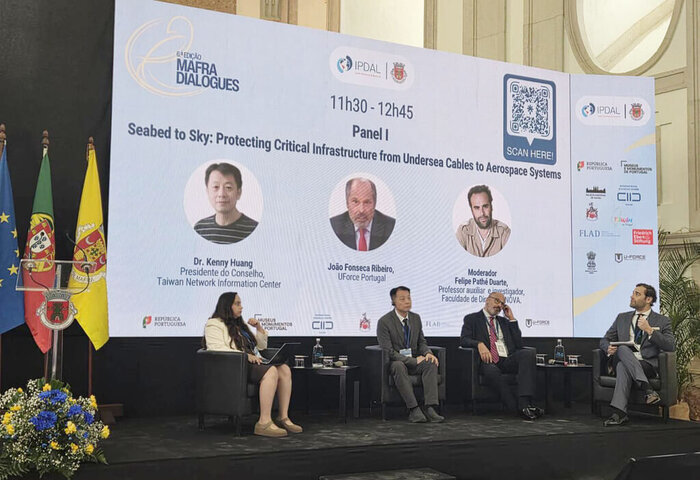 台灣專家葡萄牙談海纜安全　直指資料不足成防護挑戰