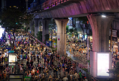 曼谷宋干節交通管制　多路段封閉限行