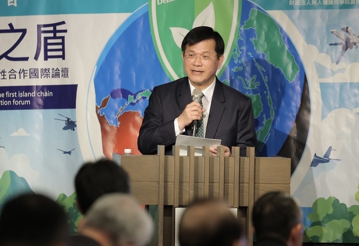 林佳龍：以單一戰區理解第一島鏈　民主之盾嚇阻侵略者