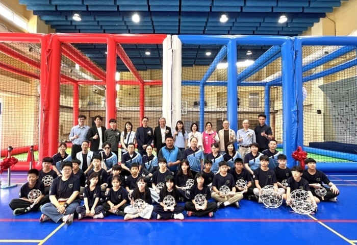 無人機足球接軌國際　台灣首座FIDA標準場地啟用