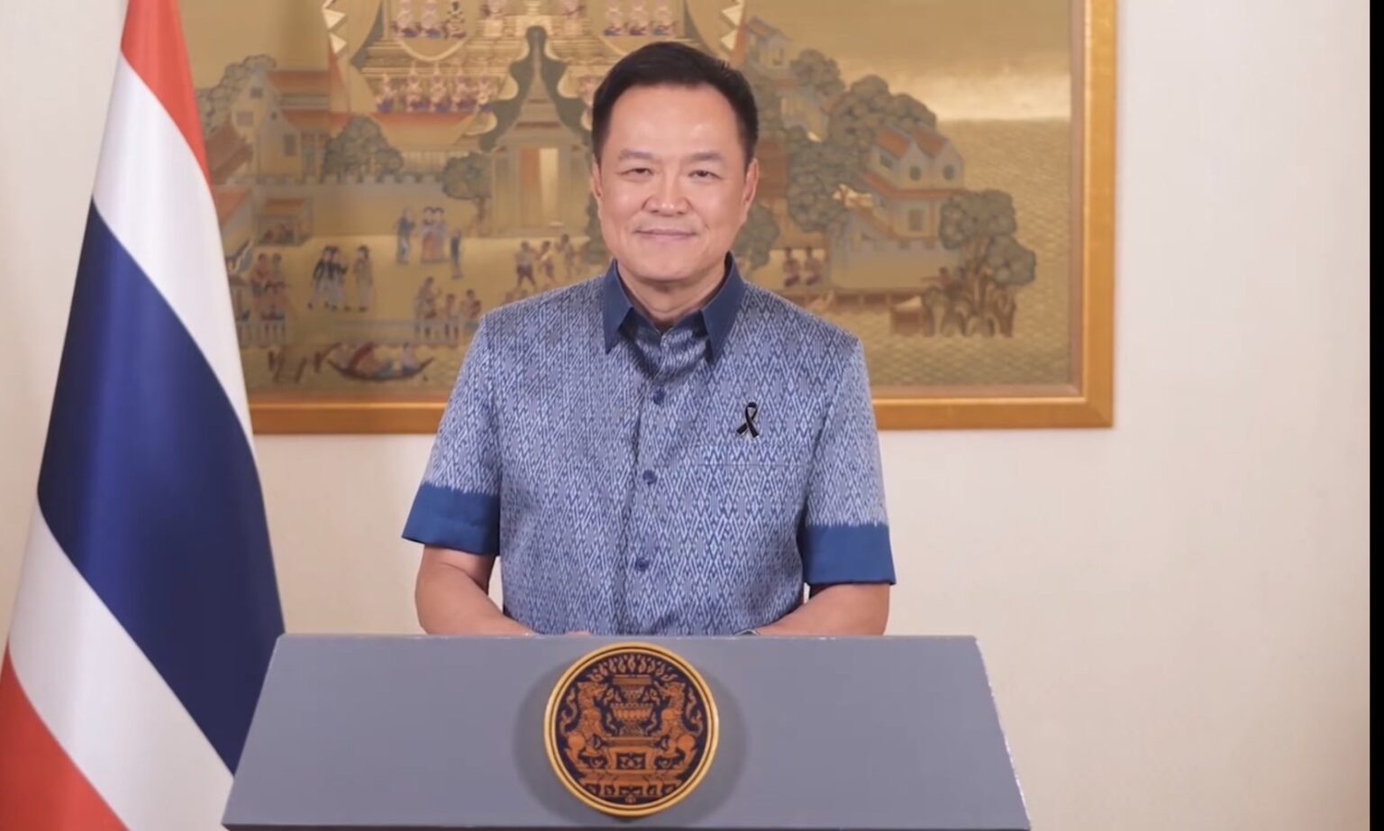 阿努廷致賀宋干節　籲共迎觀光客