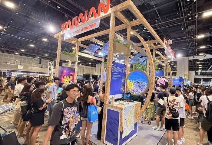 亞洲潛水展觀光署設展　推潛旅美景瞄準東南亞市場