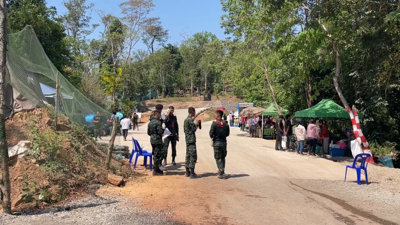 戰後首度開放　塔奎城堡排隊人龍綿延