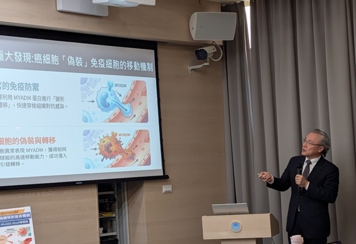 癌細胞模仿白血球轉移　國衛院解密標靶驅動蛋白