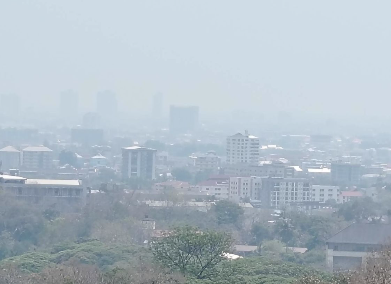 清邁空污創3年最嚴重　焚燒面積逼近1200萬萊
