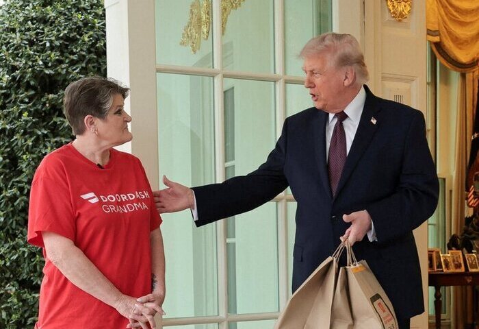 從麥當勞、伊朗到教宗　川普記者會讓法新社稱奇【影】