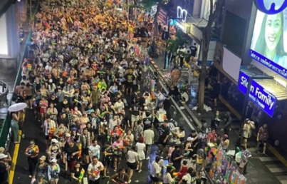  是隆宋干節人潮爆滿　單日湧入逾21萬人