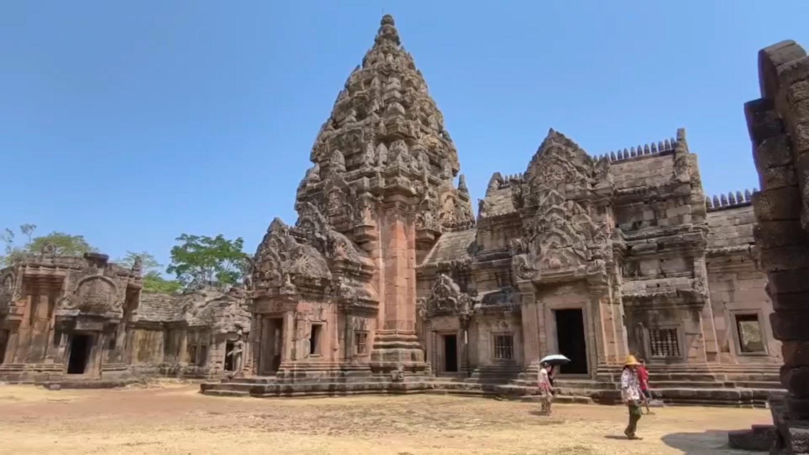 宋干節尾聲人潮湧　帕儂龍古廟熱絡