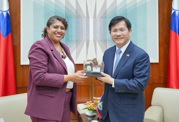 林佳龍接見貝里斯教育部次長　樂見台貝大學推進合作