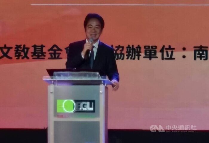 面對外來威脅　賴總統：只有強化國防力量經濟實力